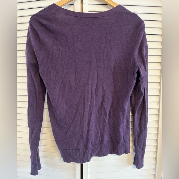 New York and Company Purple Cardigan Women’s - Picture 4 of 5
